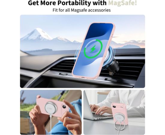 Чехол для телефона Tech-Protect Silicone Magsafe для Iphone 17 Air розовый Чехлы - альтернативные