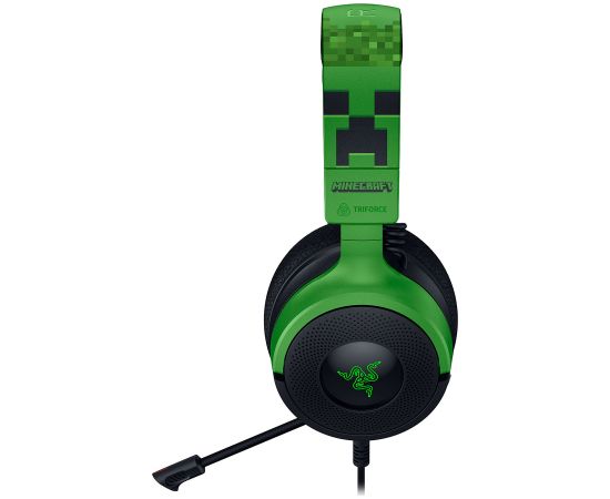 Razer Gaming Headset Kraken V4 X Wired Over-Ear Microphone Minecraft Edition Наушники