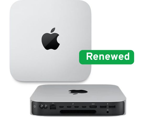 Apple RENEW Grade A Mac mini A2686 (2023) Apple M2 3.49 GHz (8-core CPU / 10-core GPU) 8 GB unified memory 256 GB SSD Integrated Apple