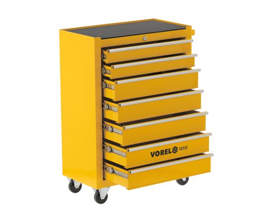 Servisa instrumentu skapis 7 atvilktnes  698 x 334 x 890 mm VOREL 58538 Servisa instrumentu skapis 7 atvilktnes  698 x 334 x 890 mm VOREL 58538