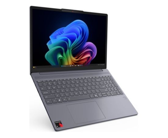 Lenovo IdeaPad Slim 3 15Q8X10 15.3'' WUXGA Touch Snapdragon X1-26-100 16GB 256GB SSD W11H Luna Grey Portatīvie datori