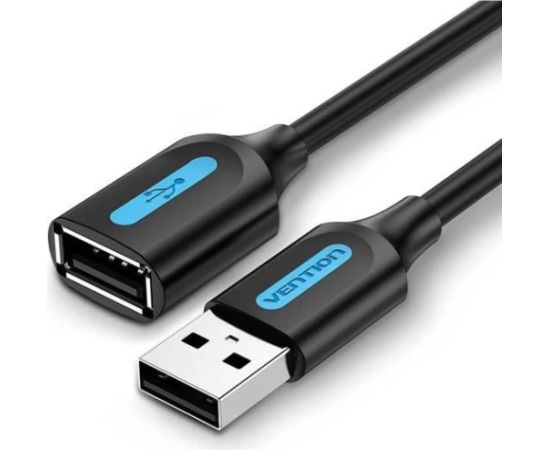 CABLE USB2.0 MALE TO FEMALE/1.5M BLACK CBIBG VENTION Дата USB-кабели