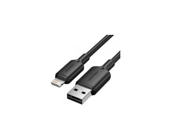 CABLE USB2.0 TO LIGHTNING/2M BLACK LAMBH VENTION Дата USB-кабели