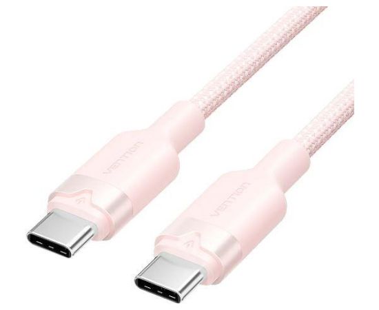 CABLE USB-C TO USB-C/1M PINK TRDPF VENTION Дата USB-кабели