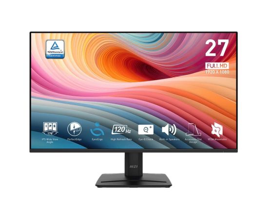 LCD Monitor MSI PRO MP275 E2 27" Business Panel IPS 1920x1080 16:9 120 ?? 1 ms Speakers PROMP275E2