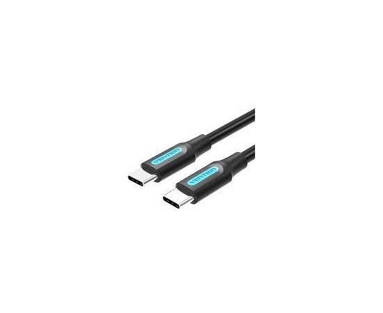 CABLE USB-C TO USB-C/1M BLACK COSBF VENTION Дата USB-кабели