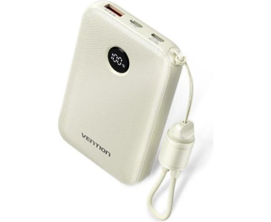 POWER BANK USB 10000MAH 22.5W/BEIGE FKAN0-C VENTION POWER BANK USB 10000MAH 22.5W/BEIGE FKAN0-C VENTION