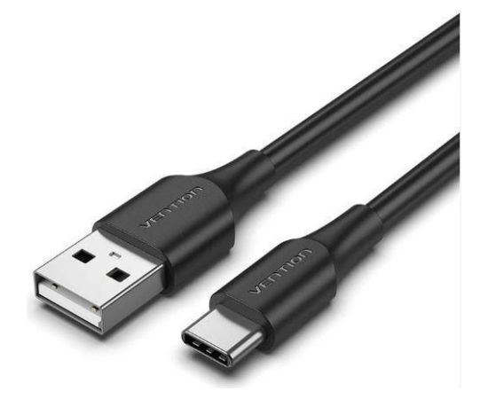 CABLE USB-C TO USB2.0/0.25M BLACK CTHBC VENTION