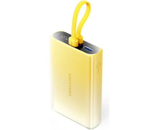 POWER BANK USB 10000MAH 22.5W/YELLOW FHZY0 VENTION