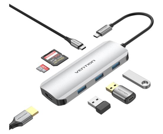 NB ACC DOCKING STATION 7IN1/USB-C 0.15M TOJHB VENTION