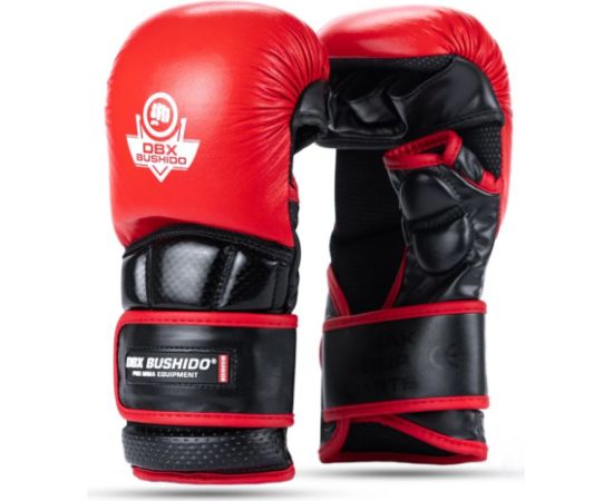 MMA sparinga cimdi M - Warrior sarkani - LegacySeries - M Boksa inventārs