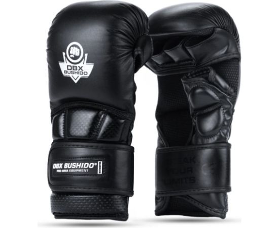 MMA sparinga cimdi M - Warrior melni - LegacySeries - L Boksa inventārs