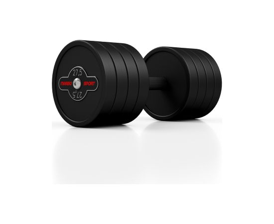 Gumijota hantele 1 gab. 27,5 kg - Marbo Sport Гантели и наборы