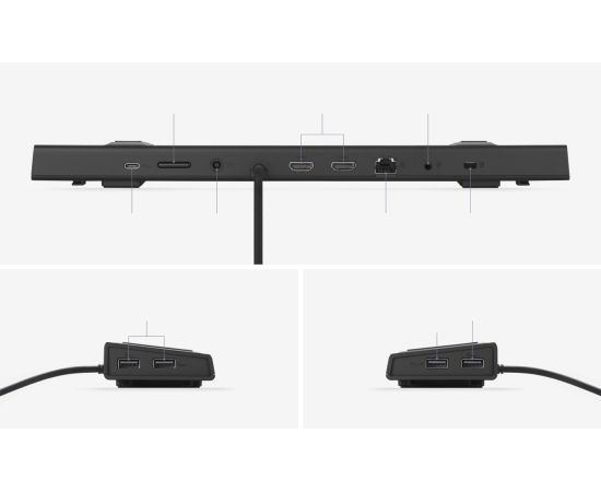 ASUS Dock DC310 USB-C Stand Dock Max 100W Dokstacijas portatīvajiem datoriem