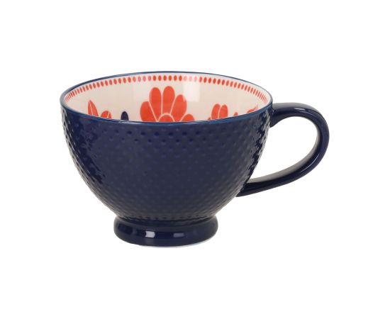 Mug SEREN H7,7cm 355ml, blue/red