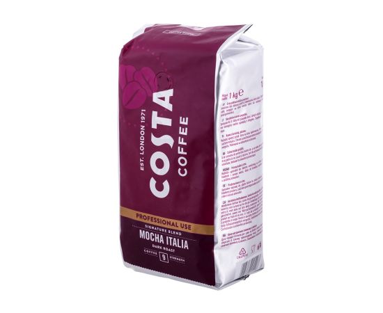Kafijas pupiņas Costa Coffee Signature Mocha Italia Dark 1 kg