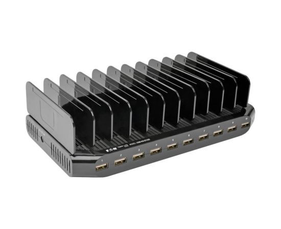 Tripp Lite 10 Port USB Charging Station with Adjustable Storage U280-010-ST-CEE