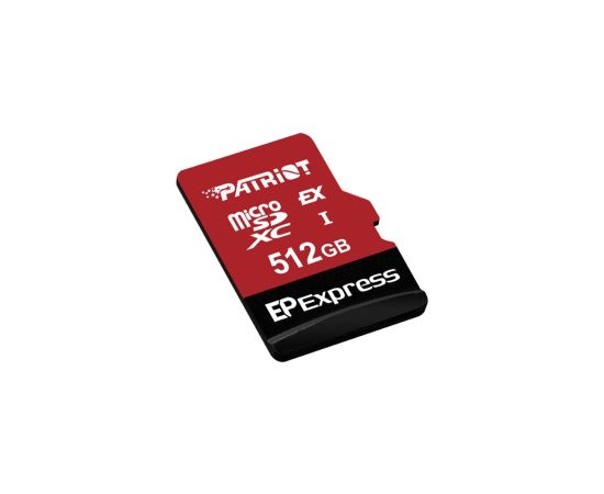 Patriot EP Micro SDXC Express 512GB 800/600 MB/s U3 Atmiņas kartes micro SD SDHC