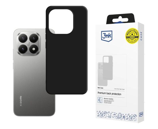 Case 3mk Matt Case Xiaomi 15T black Neoriģinālie Maciņi