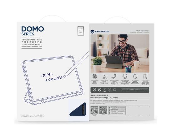 Чехол Dux Ducis Domo Xiaomi Redmi Pad 2 11.0 т?мно-синий