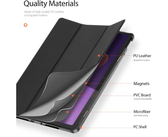 Чехол Dux Ducis Domo Xiaomi Redmi Pad 2 11.0 черный