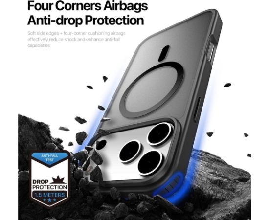 Case Dux Ducis Yind Apple iPhone 17 Pro black Neoriģinālie Maciņi