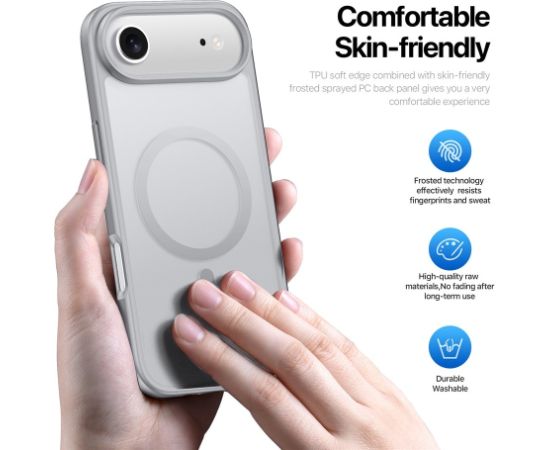 Case Dux Ducis Yind Apple iPhone Air grey Neoriģinālie Maciņi