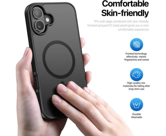 Case Dux Ducis Yind Apple iPhone 17 black Neoriģinālie Maciņi