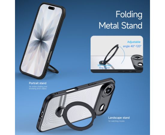Case Dux Ducis Aimo Magnetic Stand Apple iPhone Air Neoriģinālie Maciņi