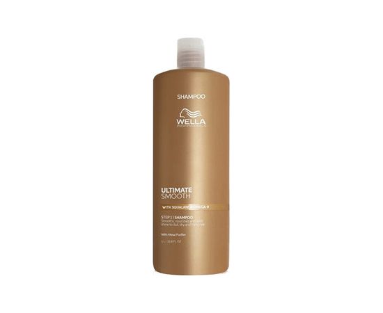Wella Ultimate Smooth Shampoo - Vyživující šampon 250ml Smaržas - NESAKĀRTOTS