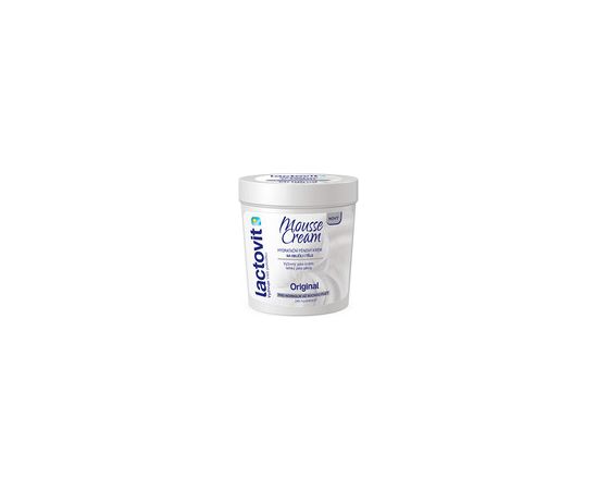 Lactovit Original Mousse Cream - Moisturizing foam cream for face and body 250ml