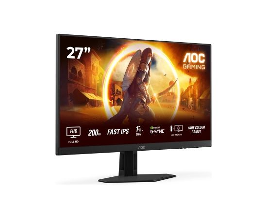 AOC G4 27G4HRE Monitor 27'' Fast IPS FHD 1920x1080, 1 ms, 300 cd/m2, 200 Hz, Black