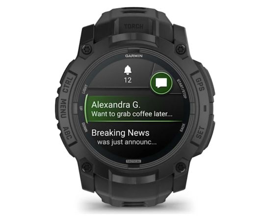 Garmin Instinct 3 50mm Amoled Tactical Edition Black (010-03020-50)