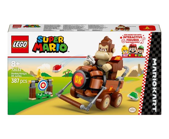 LEGO Klocki Super Mario 72033 Mario Kart - Donkey Kong i DK Jumbo
