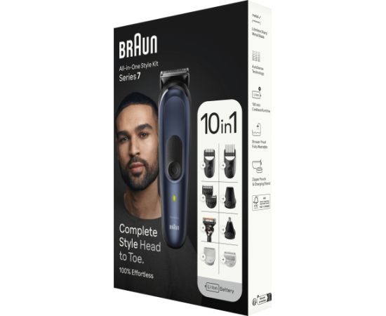 Braun Braun MGK 7410 All-in-One Style MultiGroomingKit Smaržas - NESAKĀRTOTS