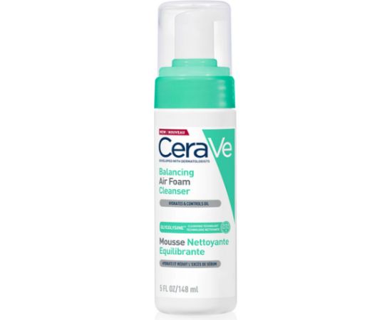 CeraVe Balancing Air Foam Cleanser Putu tīrīšanas līdzeklis 148ml