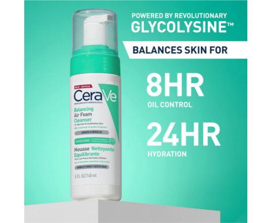 CeraVe Balancing Air Foam Cleanser Putu tīrīšanas līdzeklis 148ml