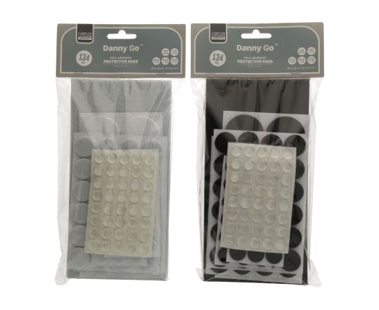 Furniture protective felt different 134pcs, mix