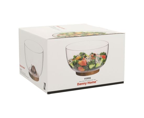 Glass bowl SALAD D23,5xH12,1cm