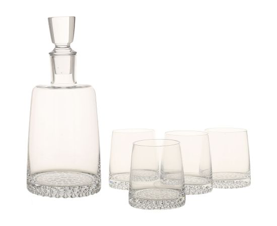 Carafe set DECA 1L + 4 glasses