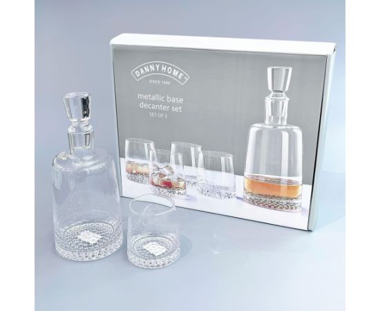 Carafe set DECA 1L + 4 glasses