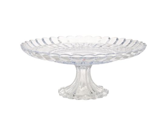 Glass platter FRUIT PLATE D30xH12cm