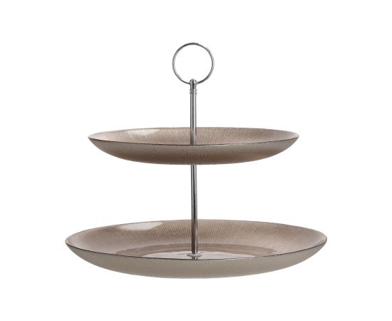 Floor tray CAKE PLATE 2 D28cm, glass