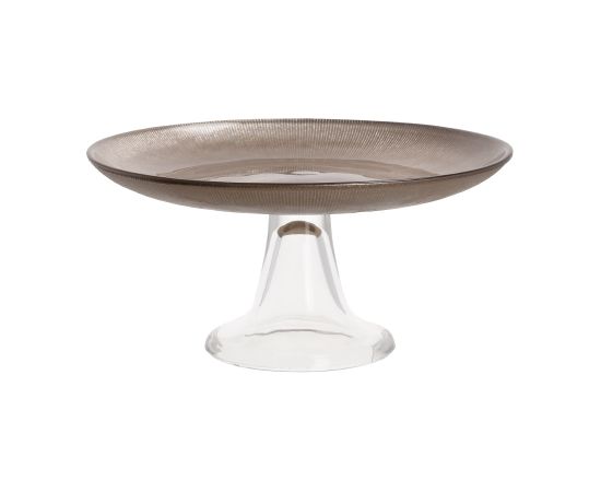 Glass platter CAKE PLATE D22cm
