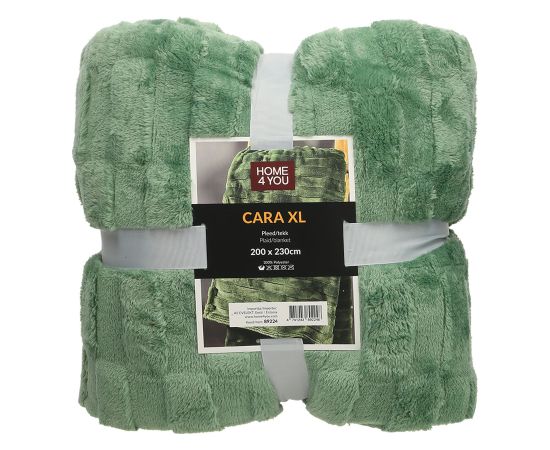 Pleds CARA XL 200×230 cm, zaļš
