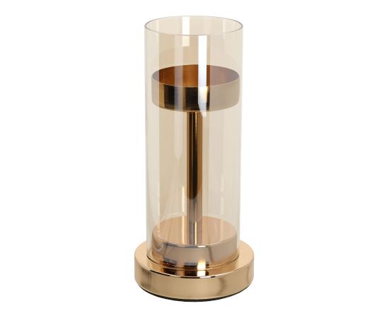 Candlestick LAUDRE D10xH21cm, gold