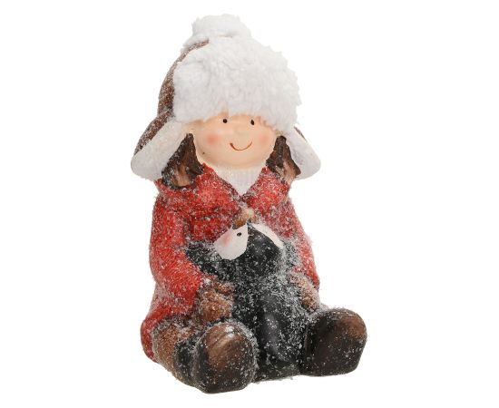 Dekorācija WISH, H18.5 cm, meitene Ziemassvētku dekorācijas