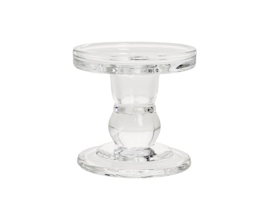 Candlestick SALITA D8xH8.5cm, glass
