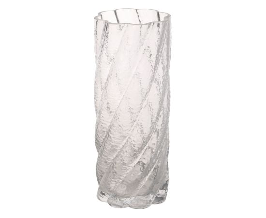 Vase LAURO D10xH25cm, clear glass