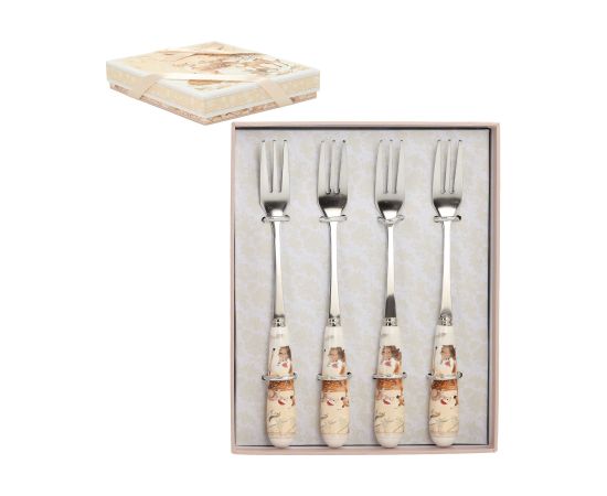 Forks MIA DEER 4pcs 15cm, in a gift box